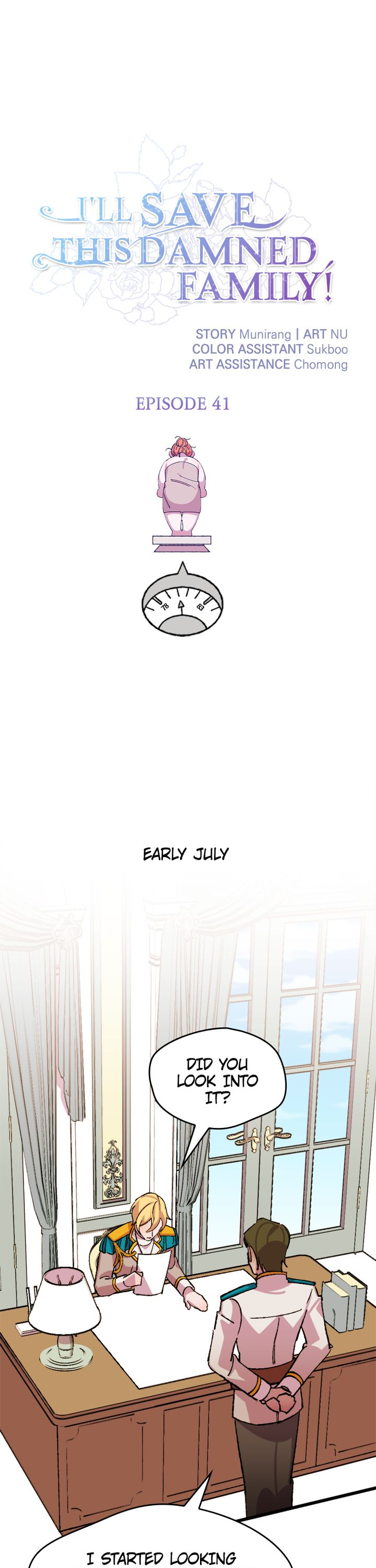 I’ll Save a Decent Family Chapter 41 - Page 1