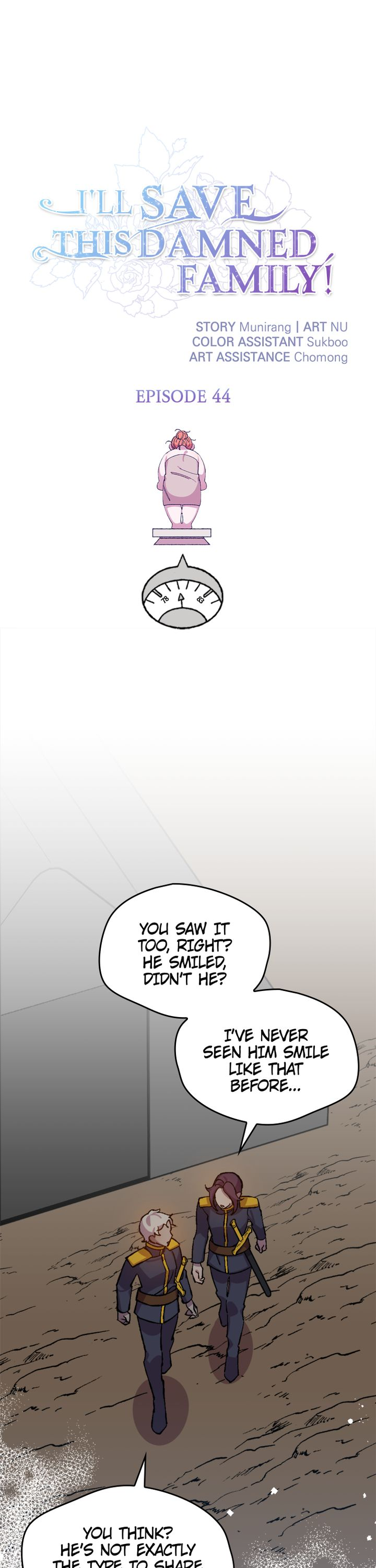 I’ll Save a Decent Family Chapter 44 - Page 1