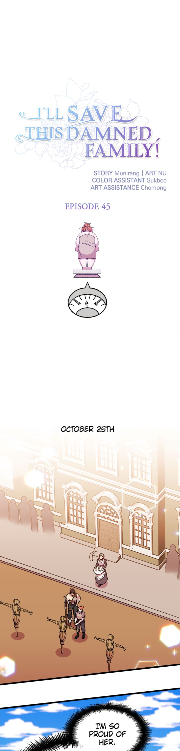 I’ll Save a Decent Family Chapter 45 - Page 1