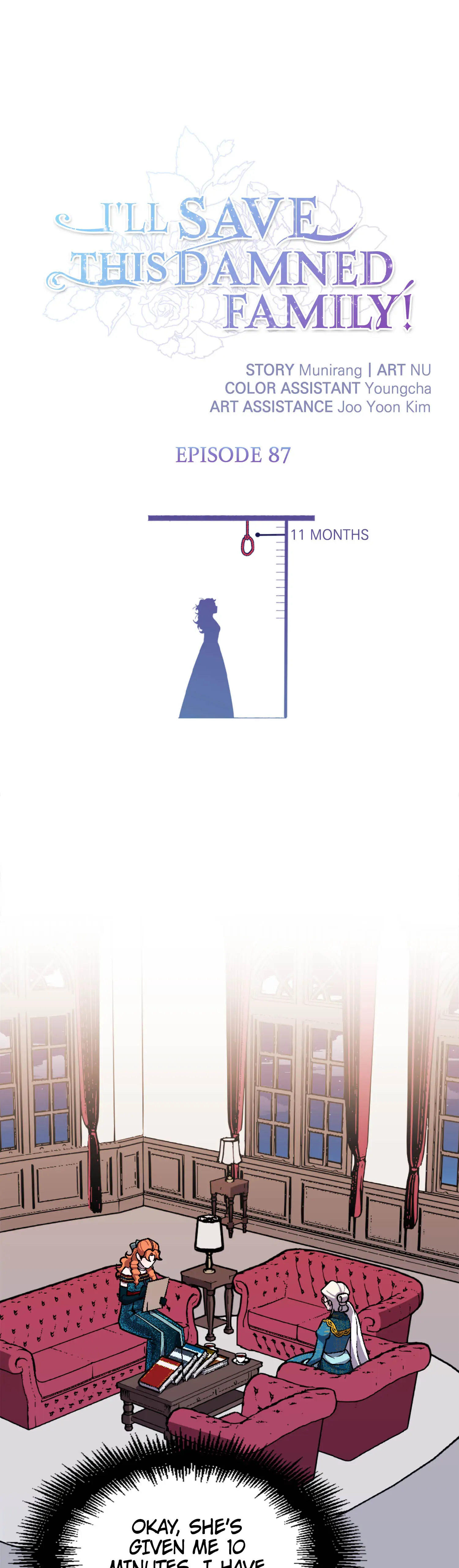 I’ll Save a Decent Family Chapter 87 - Page 1