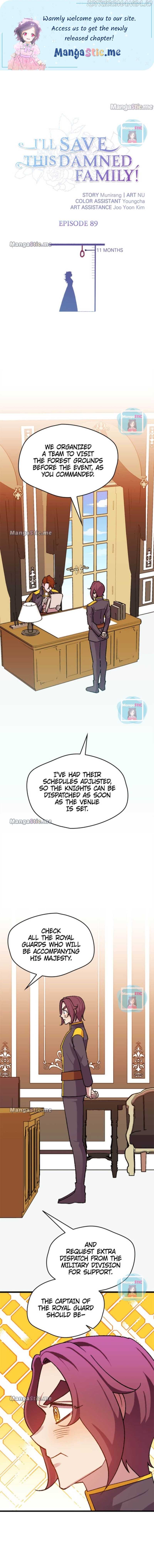 I’ll Save a Decent Family Chapter 89 - Page 1