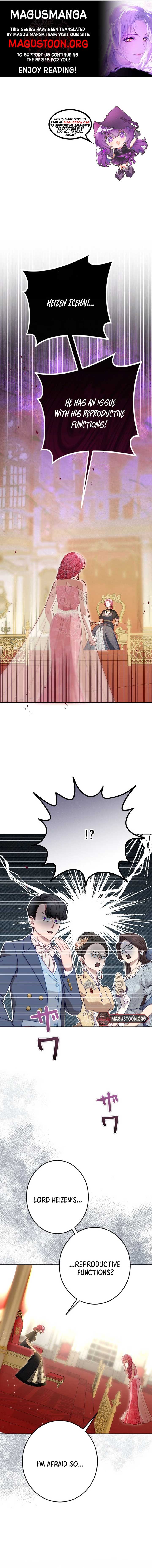 This Reincarnated Countess Is Trying to Escape From Her Prince Chapter 8 - Page 1