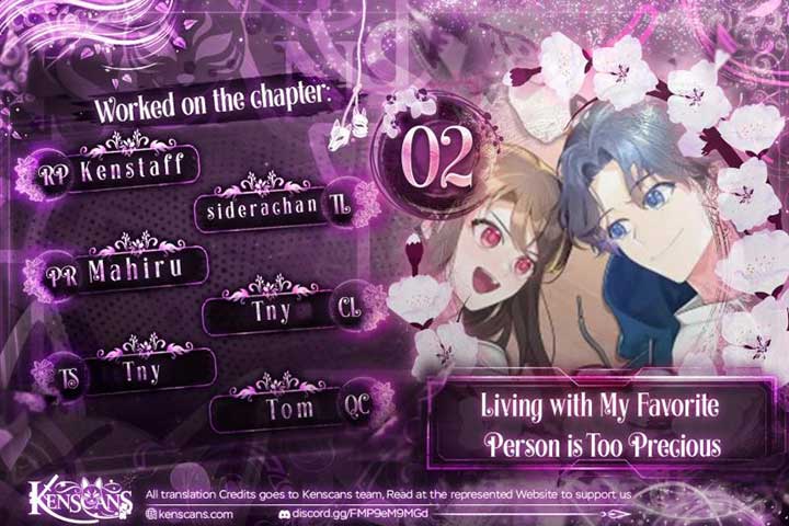 Living with My Favorite Person is Too Precious Chapter 2 - Page 1