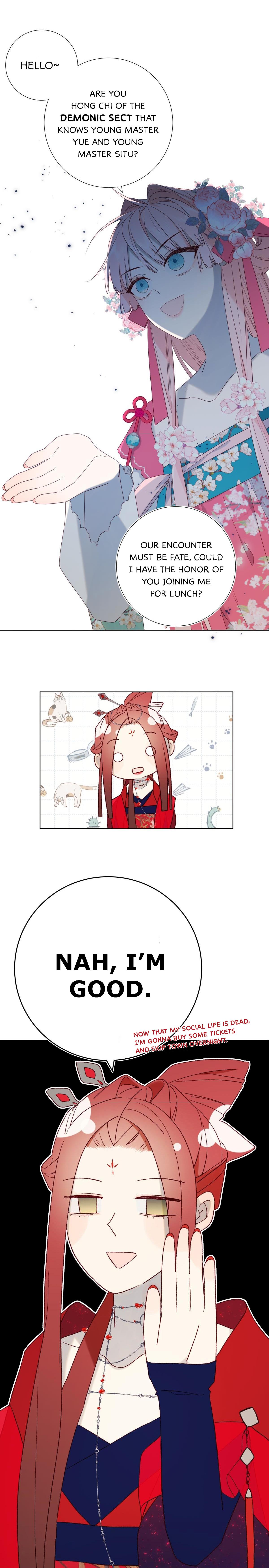 The Villainess Refuses to Flirt with the Male Lead Chapter 57 - Page 1