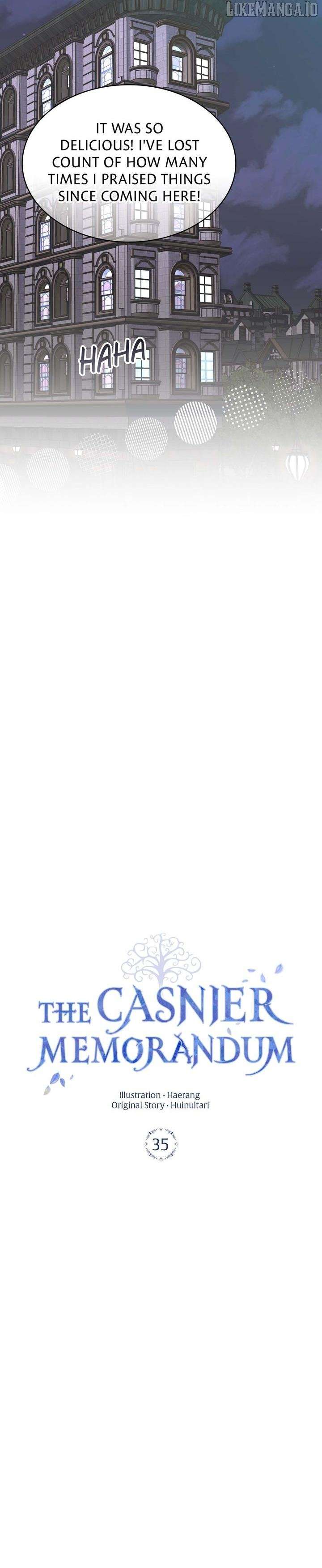 Cassnier’s Secret Memoirs Chapter 35 - Page 22