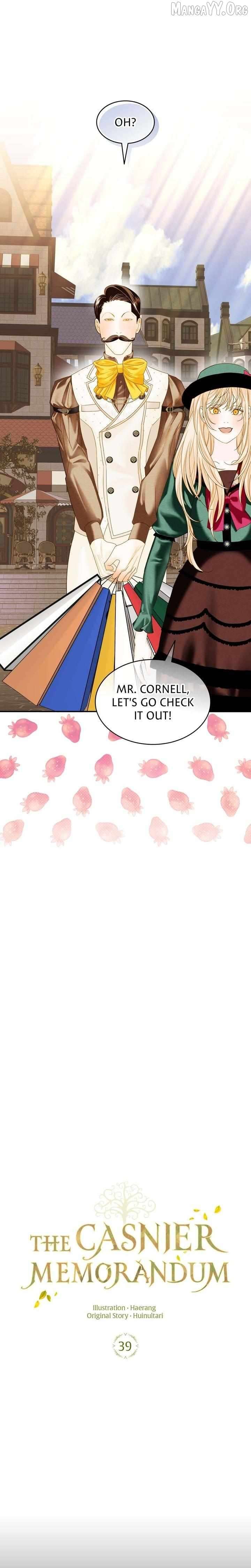 Cassnier’s Secret Memoirs Chapter 39 - Page 1