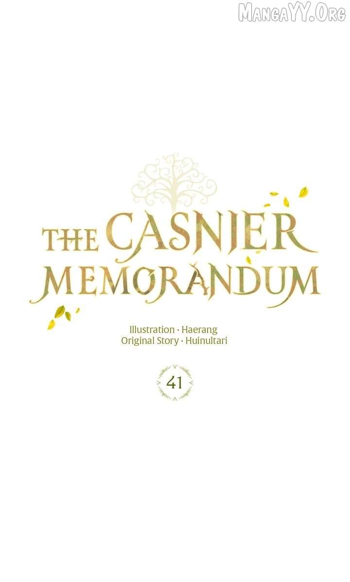 Cassnier’s Secret Memoirs Chapter 41 - Page 1