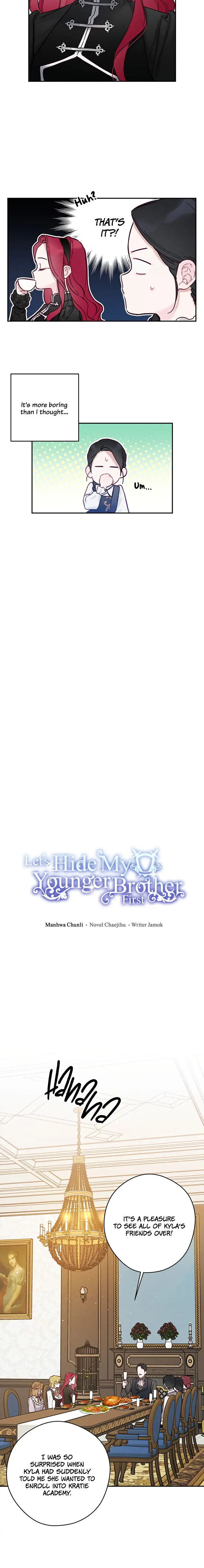 Let’s Hide My Younger Brother First Chapter 25 - Page 8