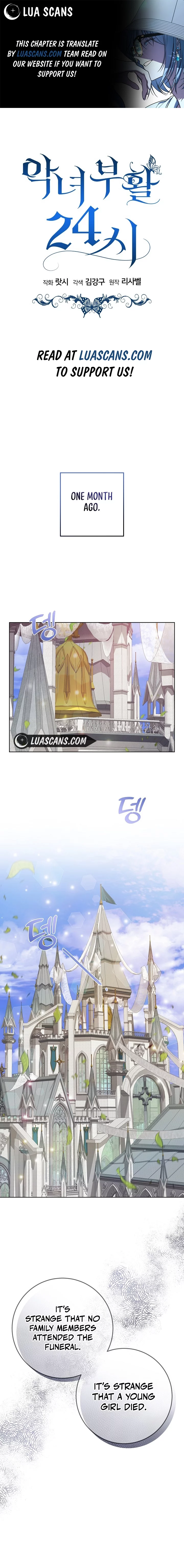 24 Hours Resurrection of the Villainess Chapter 2 - Page 1