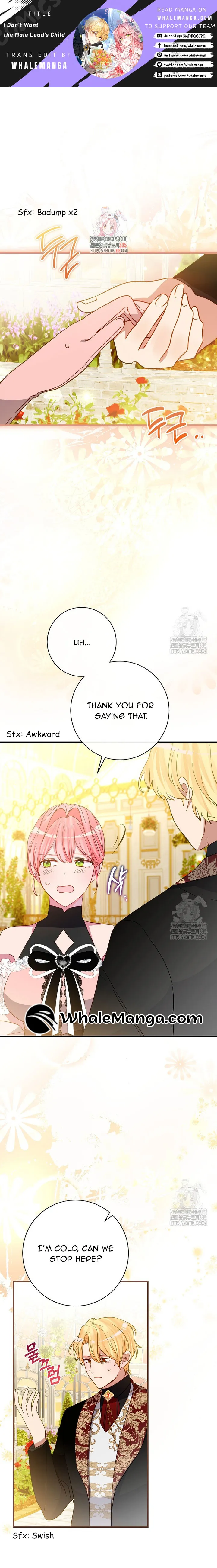 I Don’t Want the Male Lead’s Child Chapter 23 - Page 1