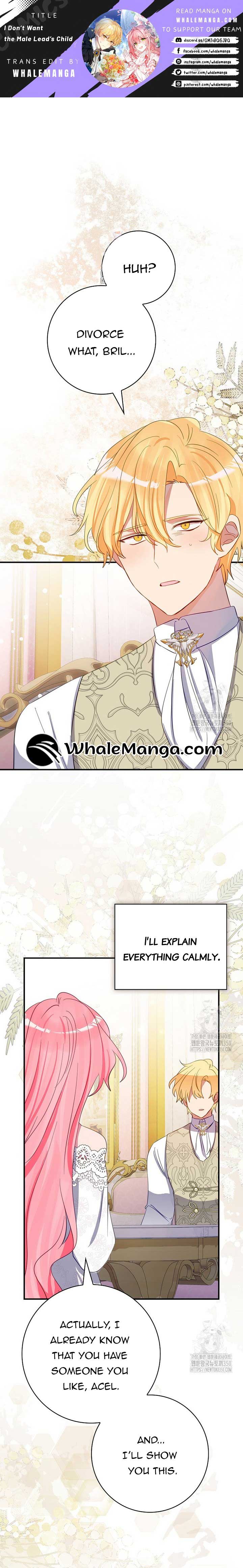 I Don’t Want the Male Lead’s Child Chapter 27 - Page 1