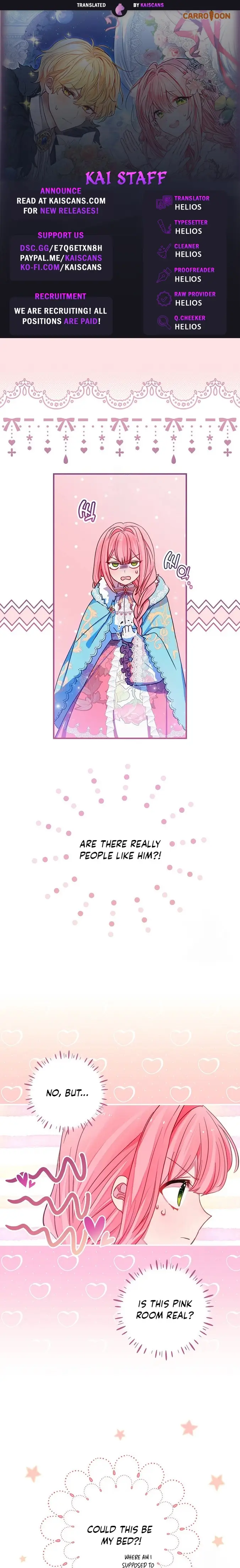 I Don’t Want the Male Lead’s Child Chapter 3 - Page 1