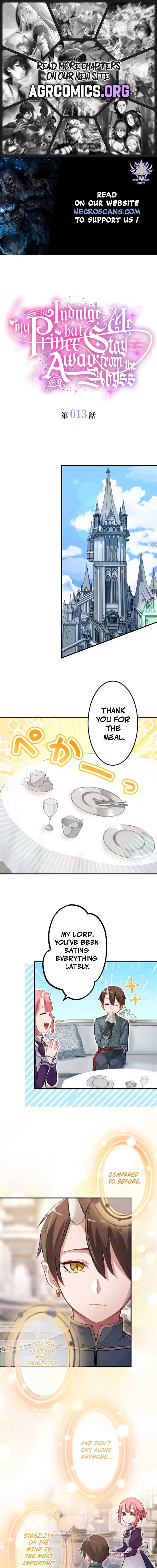 Indulge In Me, My Prince, But Stay Away From The Abyss Chapter 13 - Page 1