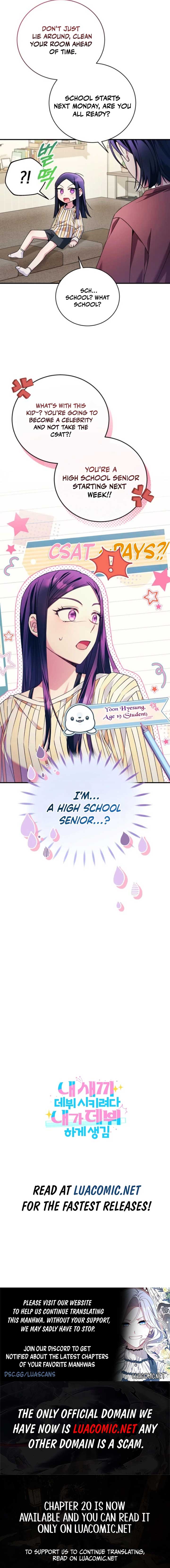 I Tried to Debut My Kid, But Ended Up Debuting Myself Chapter 11 - Page 10