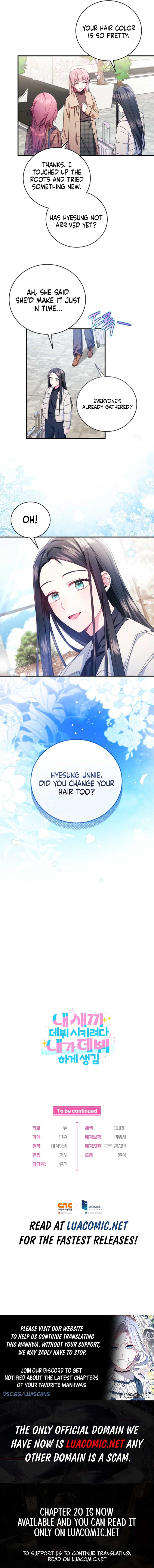 I Tried to Debut My Kid, But Ended Up Debuting Myself Chapter 12 - Page 9