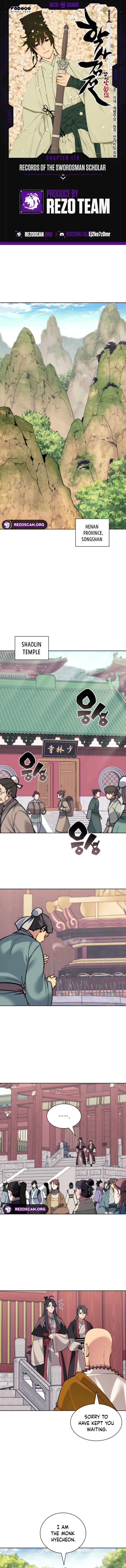 Records of the Swordsman Scholar Chapter 176 - Page 1