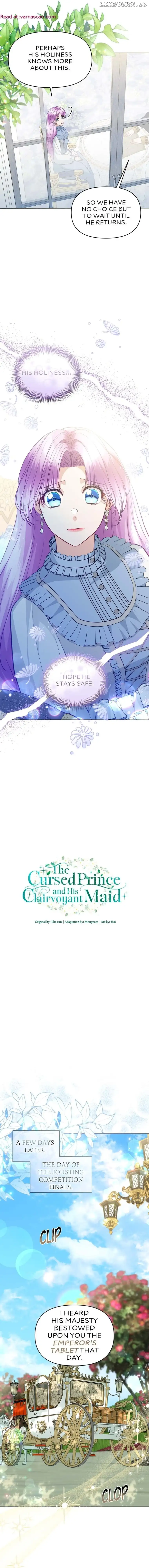 The Cursed Prince and His Clairvoyant Maid Chapter 20 - Page 10