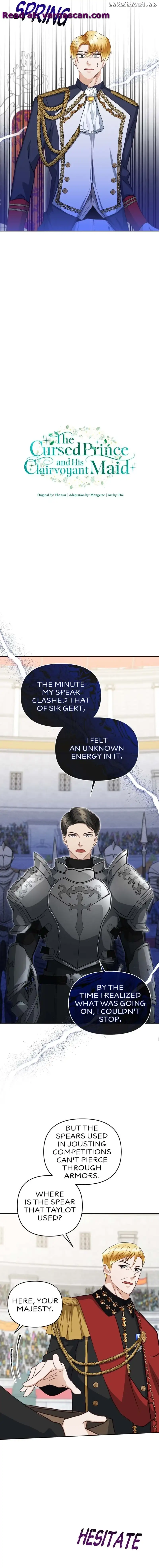 The Cursed Prince and His Clairvoyant Maid Chapter 21 - Page 10