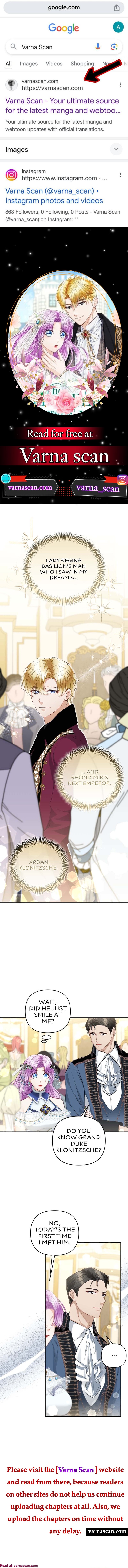 The Cursed Prince and His Clairvoyant Maid Chapter 24 - Page 1