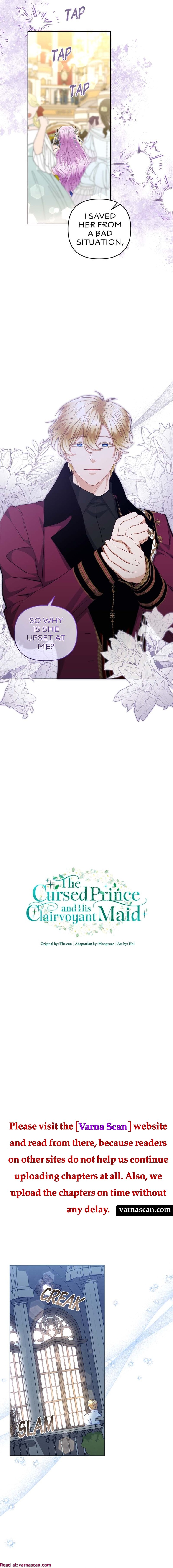 The Cursed Prince and His Clairvoyant Maid Chapter 25 - Page 5