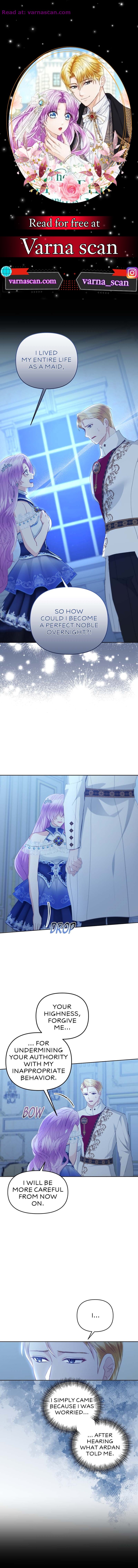 The Cursed Prince and His Clairvoyant Maid Chapter 26 - Page 1