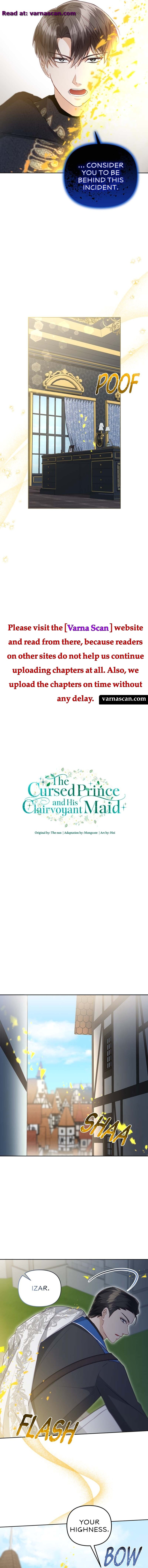 The Cursed Prince and His Clairvoyant Maid Chapter 27 - Page 4