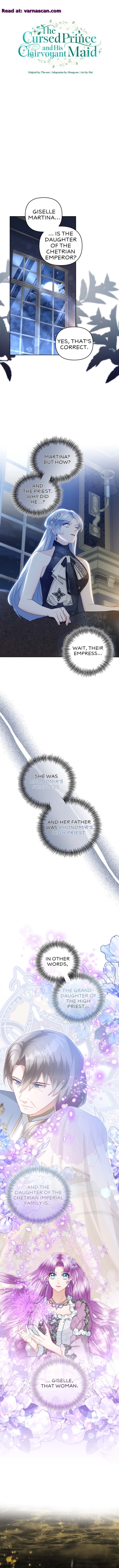 The Cursed Prince and His Clairvoyant Maid Chapter 28 - Page 7