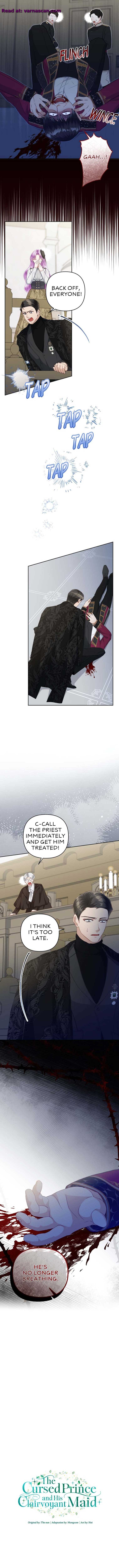 The Cursed Prince and His Clairvoyant Maid Chapter 35 - Page 9