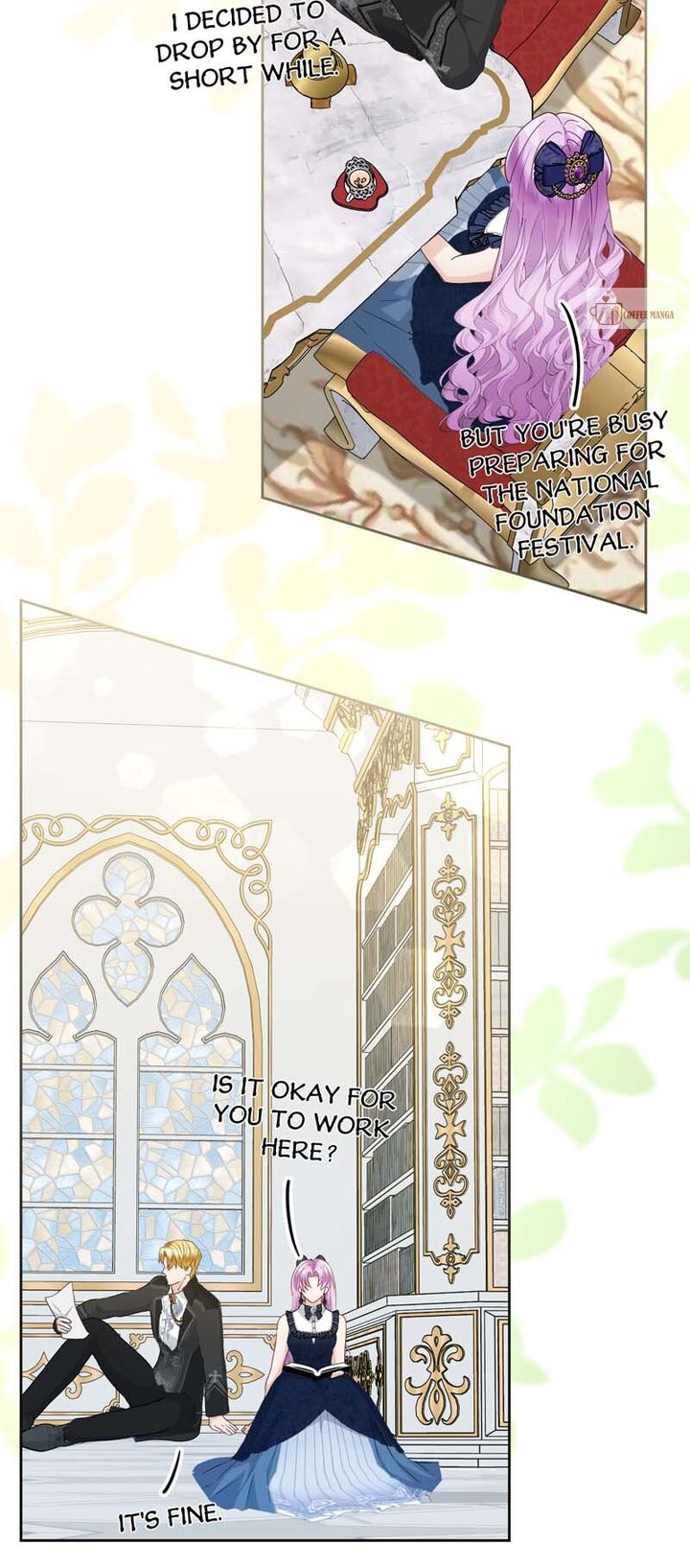 The Cursed Prince and His Clairvoyant Maid Chapter 40 - Page 46