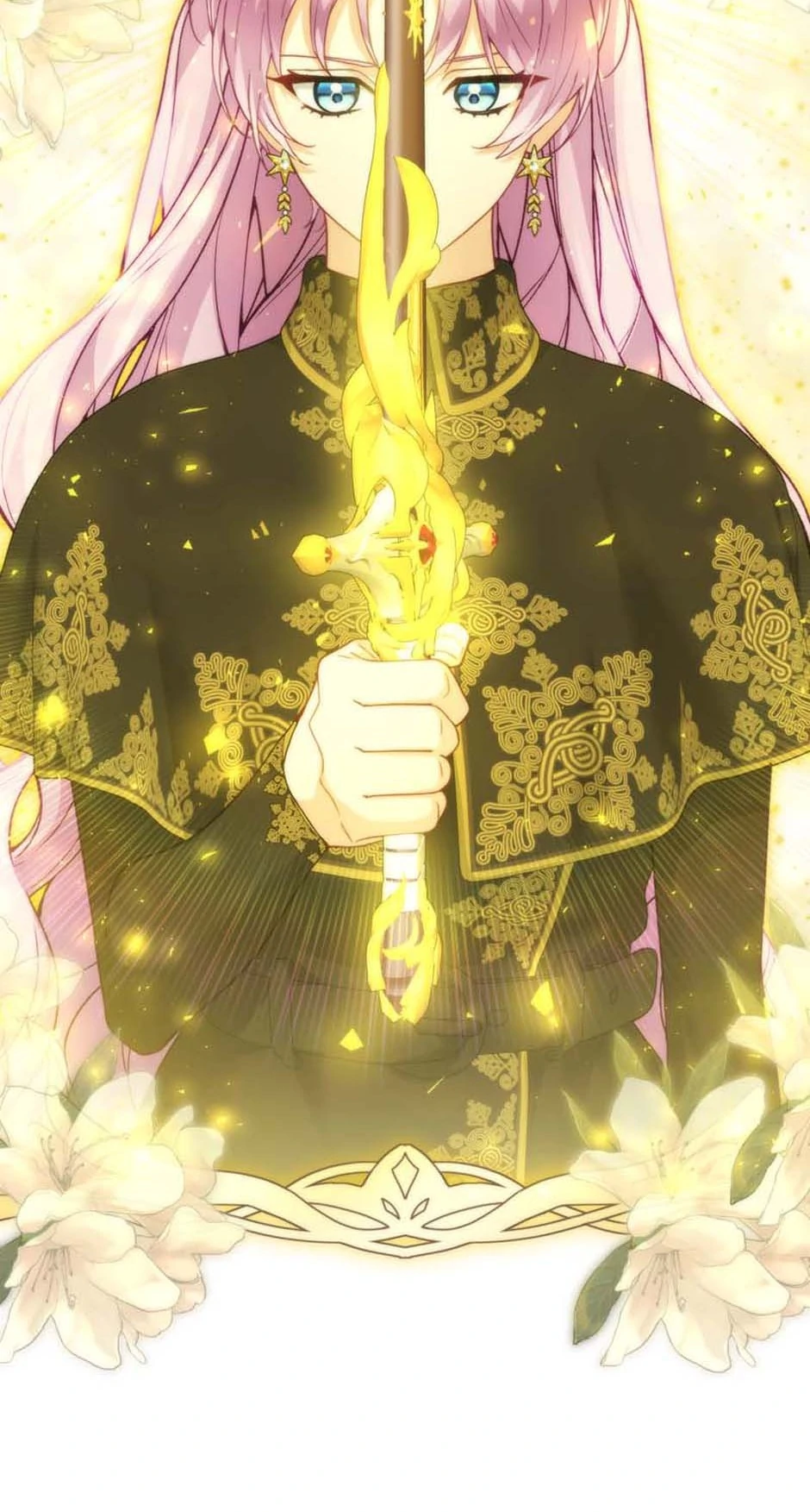 The Cursed Prince and His Clairvoyant Maid Chapter 70 - Page 76