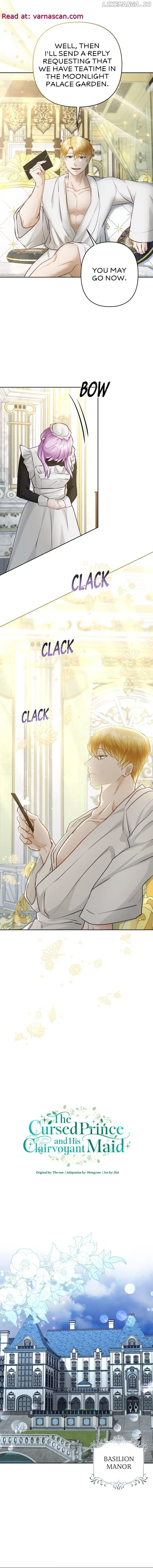 The Cursed Prince and His Clairvoyant Maid Chapter 8 - Page 2