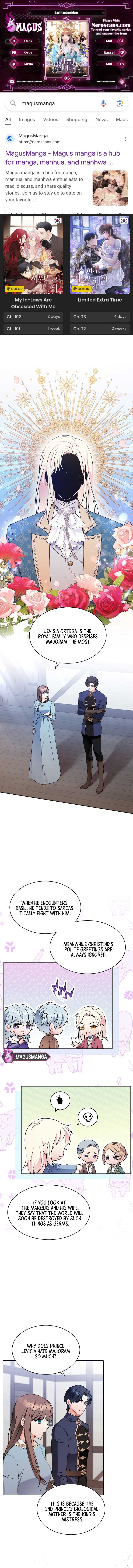 The Wicked Ladies in Waiting Chapter 5 - Page 1