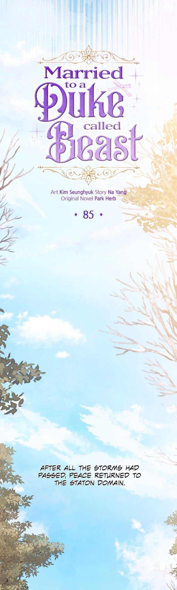 I Got Married to a Duke Called Beast Chapter 85 - Page 60