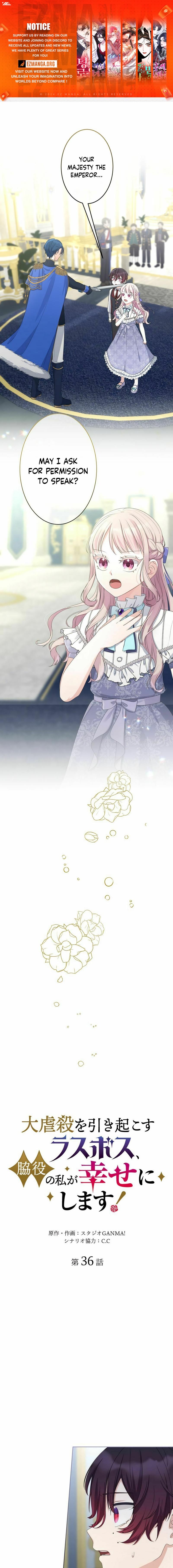 The Final Boss Who Triggers Massacres, I’ll Make You Happy as a Supporting Character! Chapter 37 - Page 1