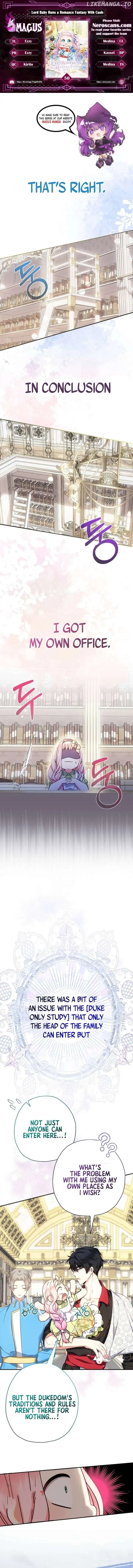 Lord Baby Runs A Romance Fantasy With Cash Chapter 50 - Page 1