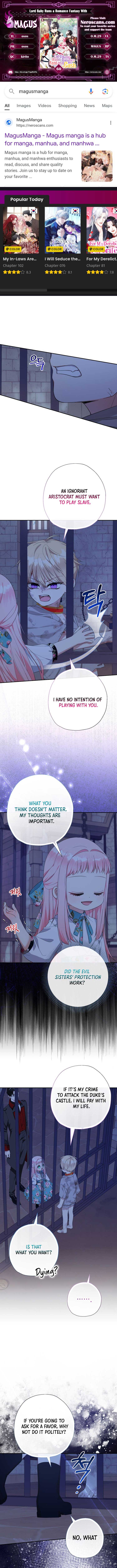 Lord Baby Runs A Romance Fantasy With Cash Chapter 60 - Page 1