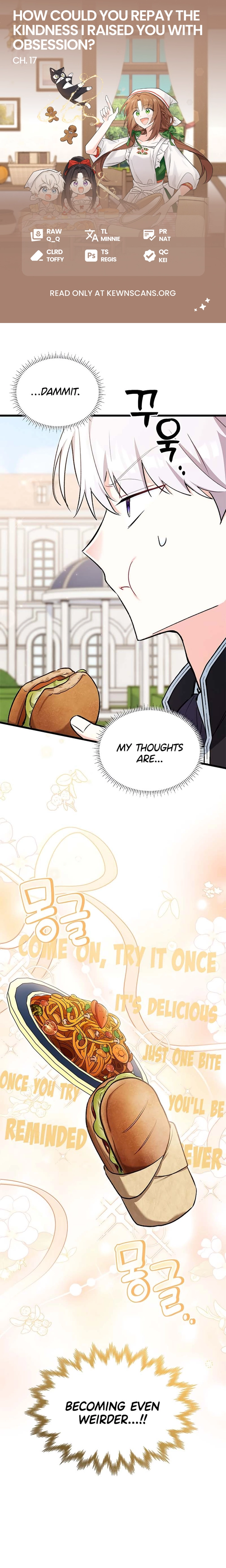 I’m Repaying The Kindness That Raised Me With Obsession Chapter 16 - Page 1